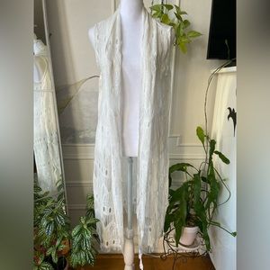 COTTON ON BOHEMIAN FRINGE DUSTER 🍂